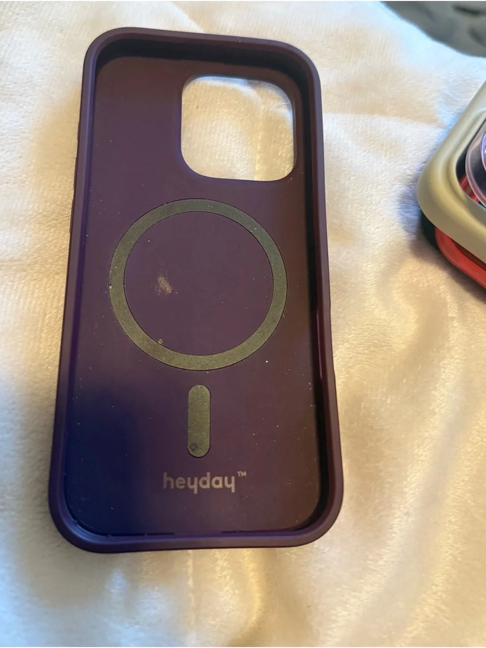 Floral Purple Protective IPhone 16 Pro Case